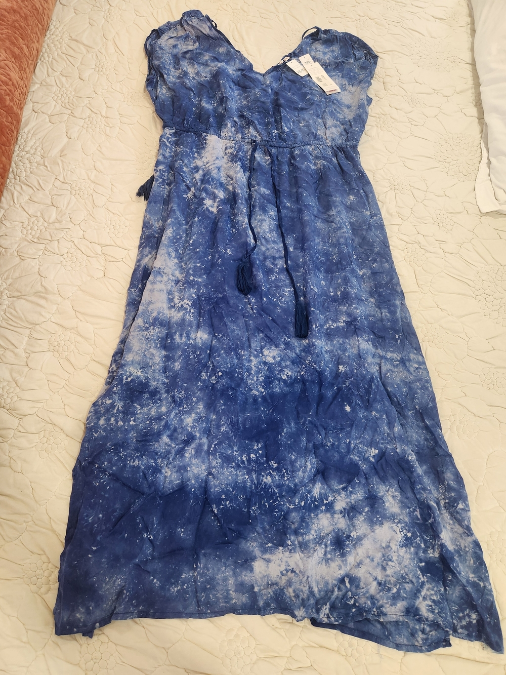 Indiska Blue Tie-Dye Sundress